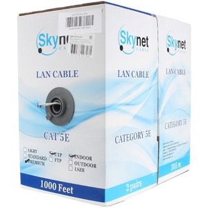 Кабель витая пара на катушке SkyNet CSP-UTP-2-CU 305 м