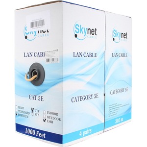 Кабель витая пара на катушке SkyNet CSP-UTP-LSZH-4-CU 305 м