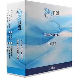 Кабель витая пара на катушке SkyNet CSP-UTP-4-CU-OUT/100 100 м