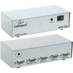 Усилитель-распределитель VGA и аудио Cablexpert GVS124