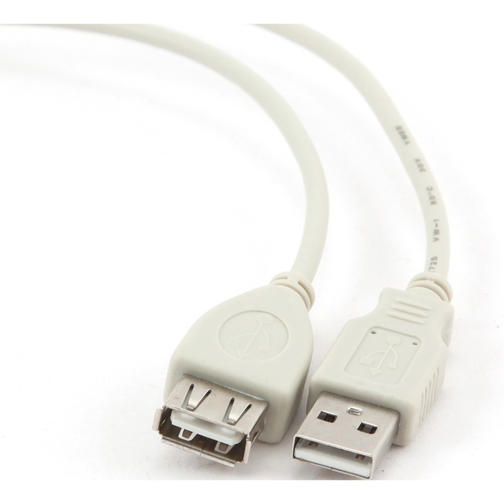 Удлинитель USB 2.0 Тип A - A Gembird CC-USB2-AMAF-75CM/300 0.75m