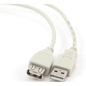 Удлинитель USB 2.0 Тип A - A Gembird CC-USB2-AMAF-75CM/300 0.75m