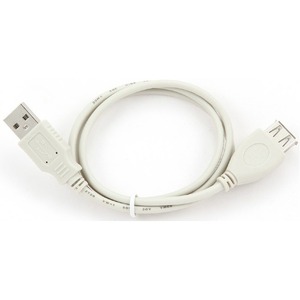 Удлинитель USB 2.0 Тип A - A Gembird CC-USB2-AMAF-75CM/300 0.75m