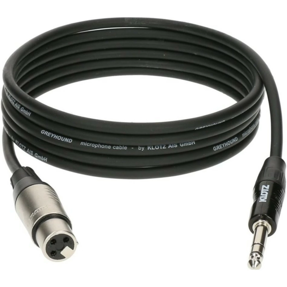 Кабель аудио 1xJack - 1xXLR KLOTZ GRG1FP01.5 1.5m