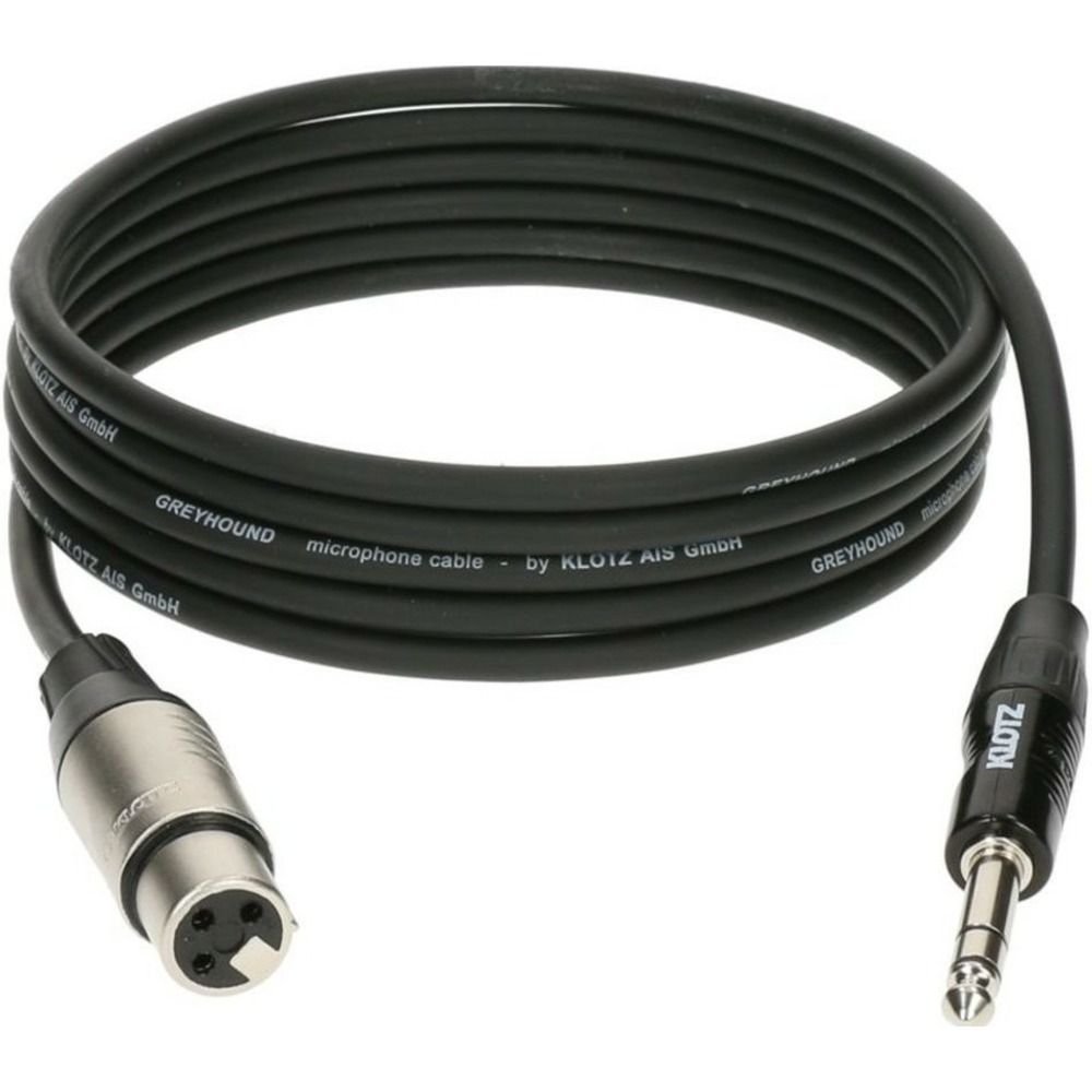 Кабель аудио 1xJack - 1xXLR KLOTZ GRG1FP01.5 1.5m