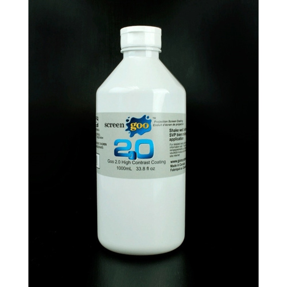 Финишное покрытие экрана светло-серого цвета Screen Goo Goo 2.0 High Contrast 0.85 1000mL