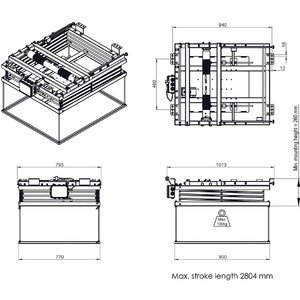 Лифт для проектора Vogels PPL 1280