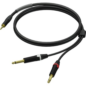 Кабель аудио 1xMini Jack - 2xJack Procab PRA713/3 3.0m