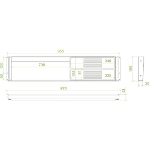 Кронштейн - На заказ ErgoFount PTU8718B