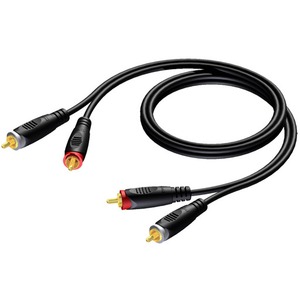 Кабель аудио 2xRCA - 2xRCA Procab REF850/1.5 1.5m