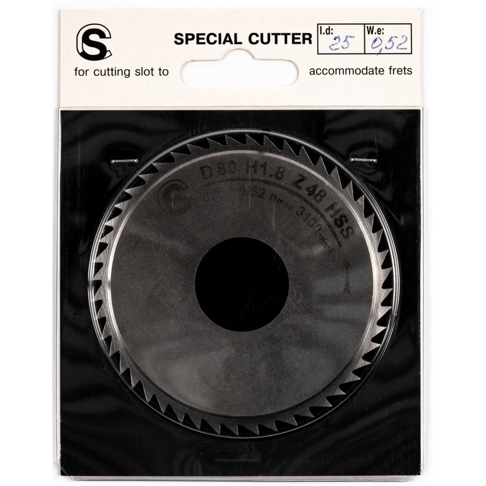 Комплект фрез для установки ладов Sintoms 8018220