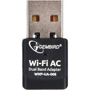 Двухдиапазонный Wi-Fi адаптер Gembird WNP-UA-008