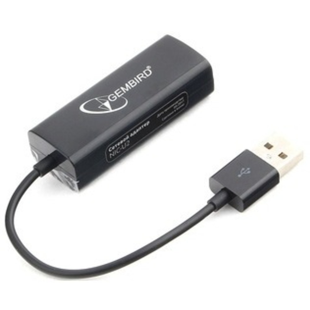 Переходник USB - Ethernet Gembird NIC-U2