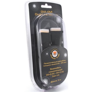 Кабель DVI - DVI Konoos KC-DVI2-3 3.0m