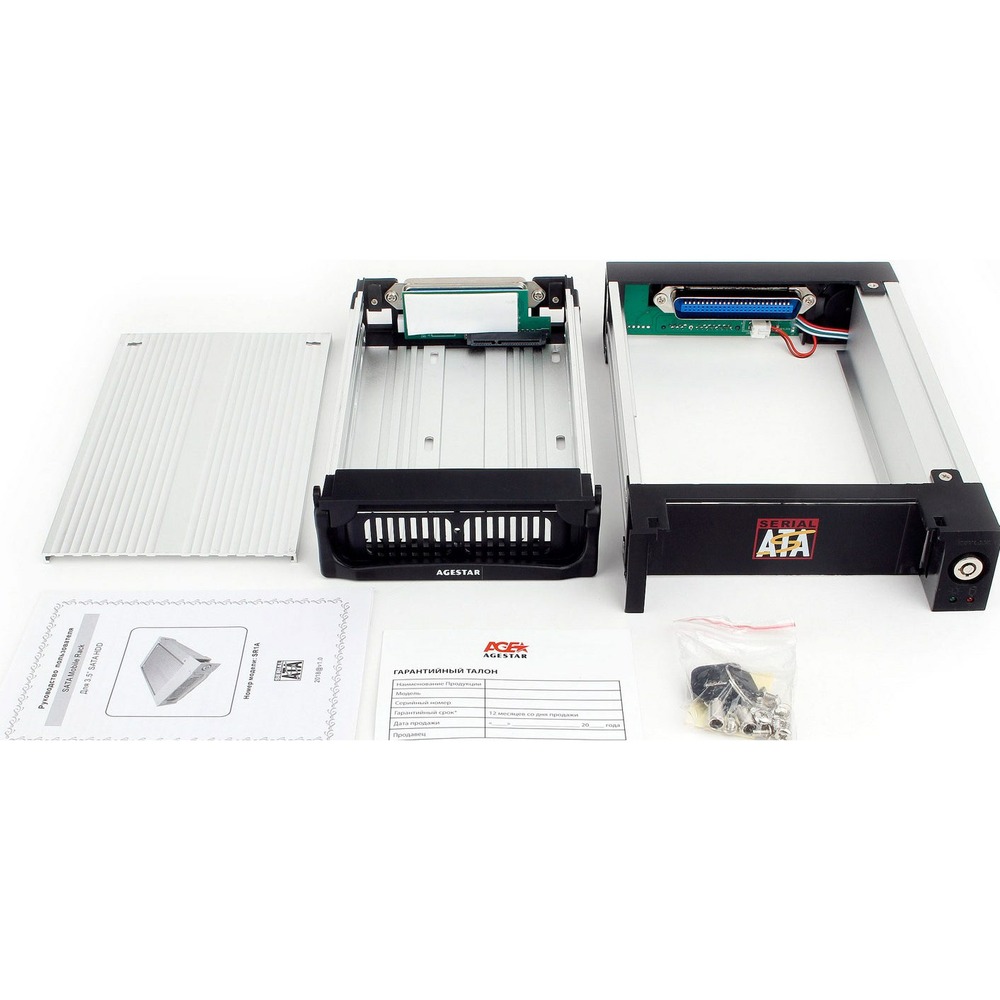 Внешний корпус AgeStar SR1A-K-1F (BLACK)