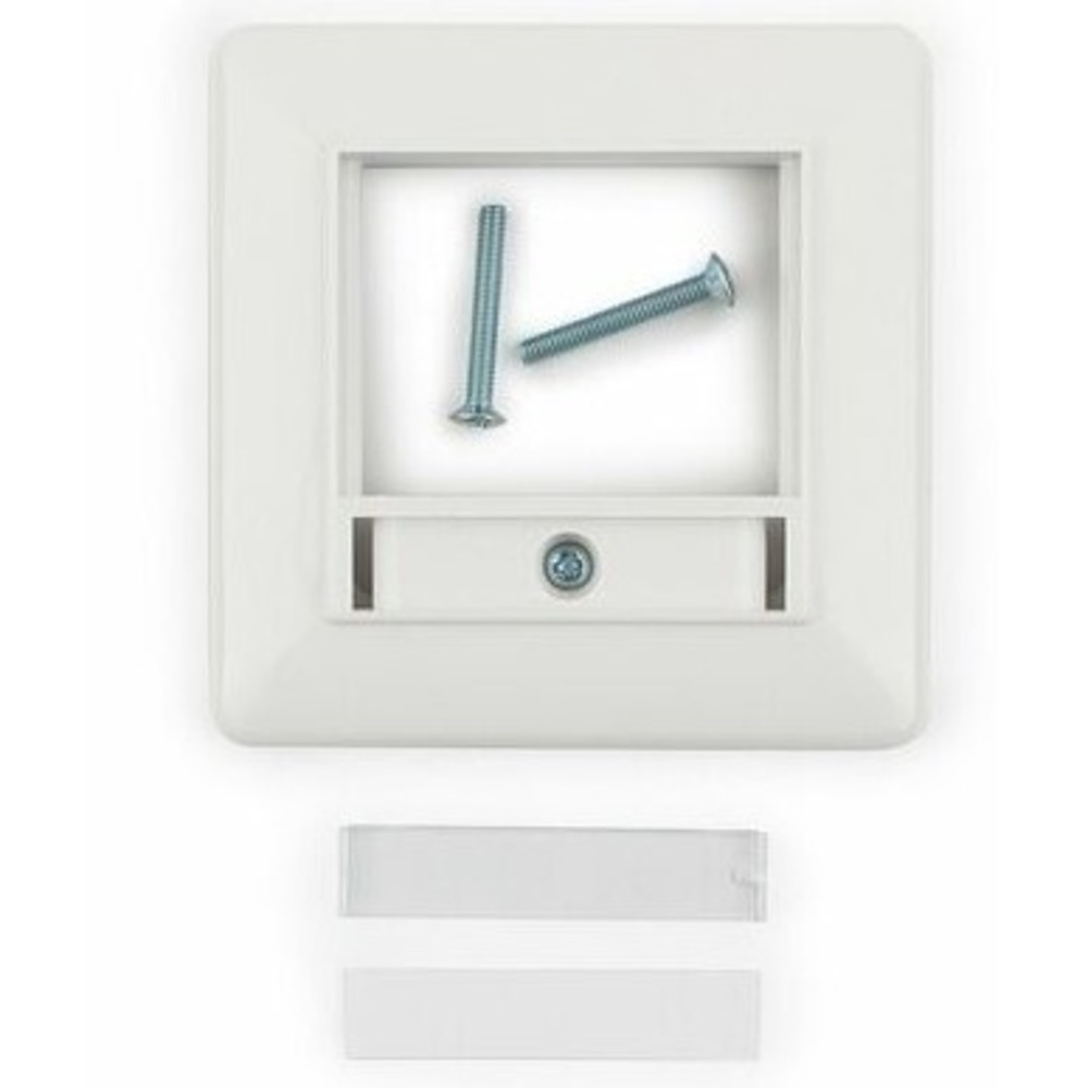 рамка для розетки 80x80 Cablexpert NCA-FWP-A
