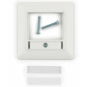 рамка для розетки 80x80 Cablexpert NCA-FWP-A