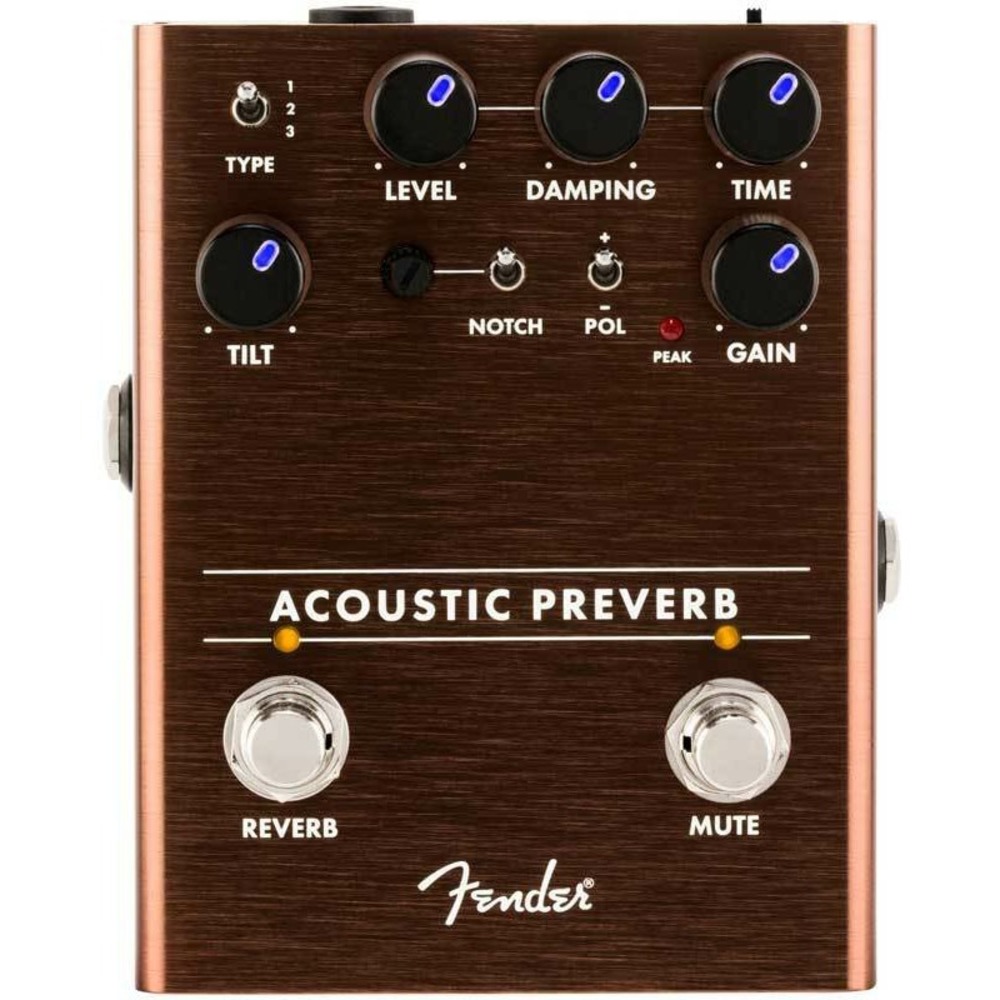 Гитарная педаль эффектов/ примочка Fender ACOUSTIC PREAMP REVERB