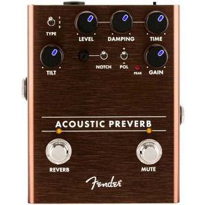 Гитарная педаль эффектов/ примочка Fender ACOUSTIC PREAMP REVERB