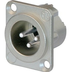 Терминал XLR (Папа) Neutrik NC3MD-LX-BAG