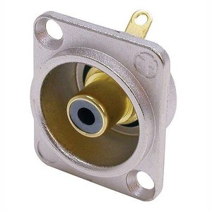 Терминал RCA Neutrik NF2D-0 Black