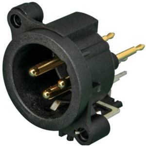 Терминал XLR (Папа) Neutrik NC3MAAV-0