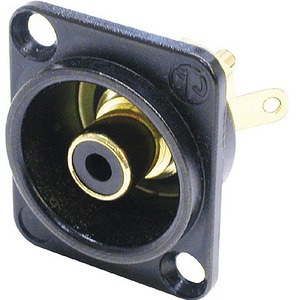 Терминал RCA Neutrik NF2D-B-0 Black