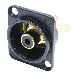 Терминал RCA Neutrik NF2D-B-0 Black