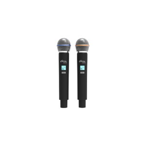 Радиосистема на два микрофона Ritmix RWM-222 black