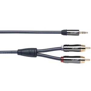 Кабель аудио 1xMini Jack - 2xRCA QED (QE6500) Performance J2P Graphite 1.5m