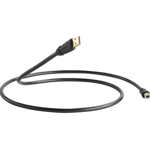 Кабель USB 2.0 Тип A - B QED (QE6903) Performance USB (A-B) Graphite 3.0m