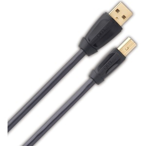 Кабель USB 2.0 Тип A - B QED (QE6904) Performance USB (A-B) Graphite 5.0m