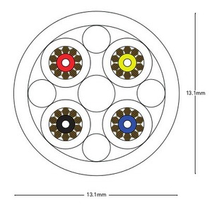 Кабель акустический с катушки Bi-Wire QED (QE1330) XT-25 Bi-Wire