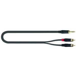 Кабель аудио 1xMini Jack - 2xRCA QUIK LOK JUST J352RCA 1 1.0m