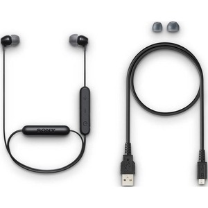 Наушники внутриканальные беспроводные Sony WI-C300 B