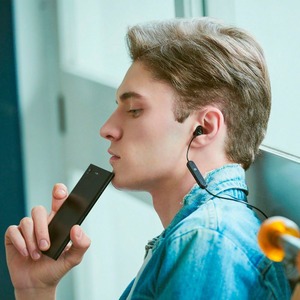 Наушники внутриканальные беспроводные Sony WI-C300 B