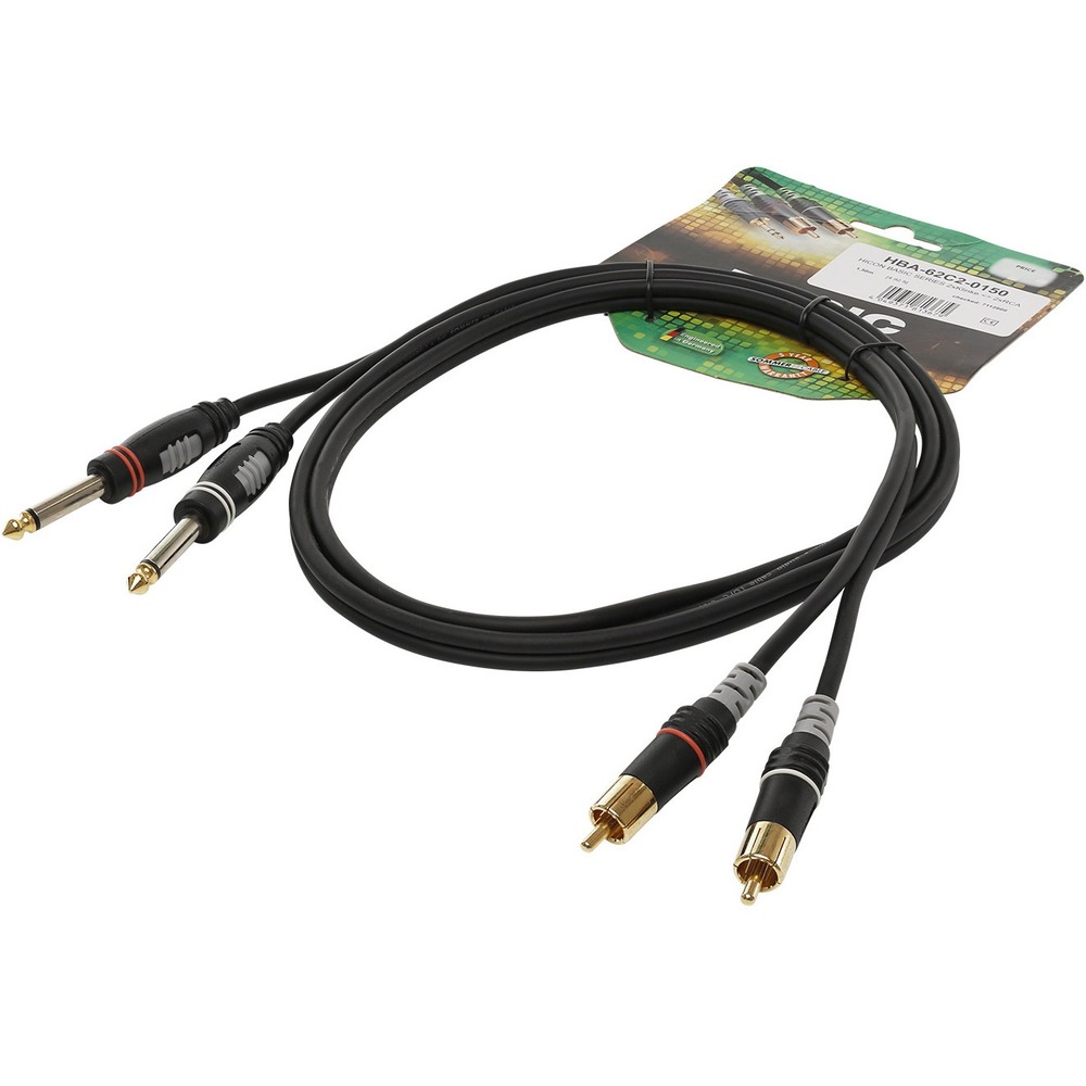 Кабель аудио 2xJack - 2xRCA Sommer Cable HBA-62C2-0600 6.0m