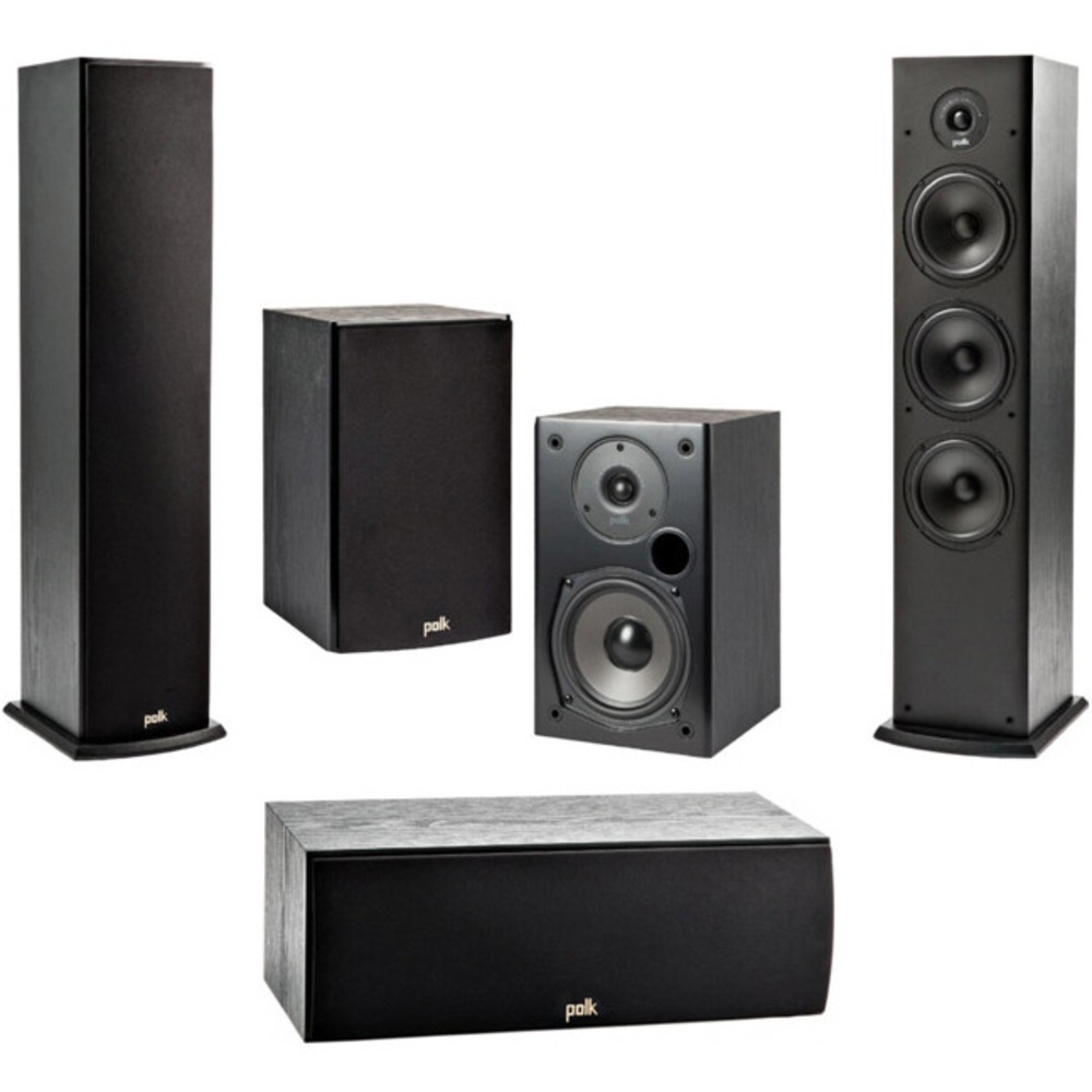 Комплект акустических систем Polk Audio Set T50/T30/T15 Black