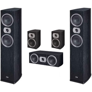 Комплект акустических систем HECO Victa Prime Set 502/202/102 Black