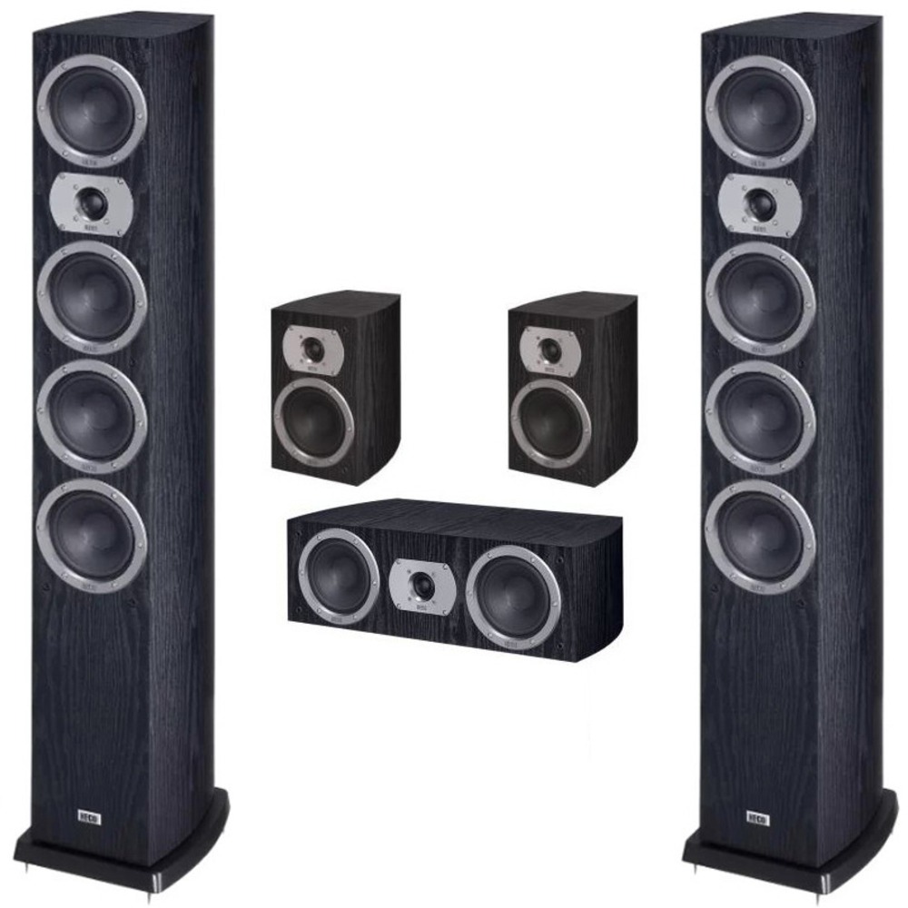 Комплект акустических систем HECO Victa Prime Set 602/202/102 Black
