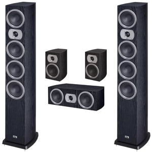 Комплект акустических систем HECO Victa Prime Set 602/202/102 Black