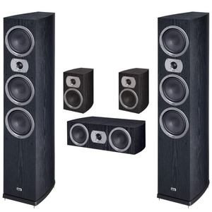 Комплект акустических систем HECO Victa Prime Set 702/202/102 Black