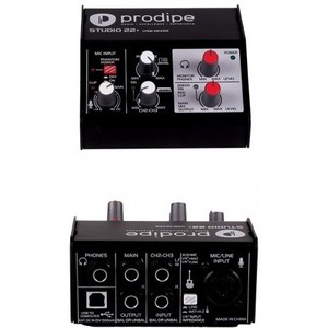 Внешняя звуковая карта с USB Prodipe STUDIO22+