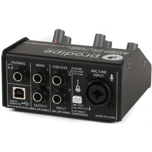 Внешняя звуковая карта с USB Prodipe STUDIO22+
