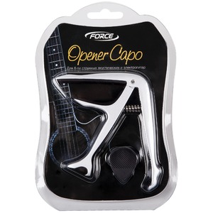 Каподастр для гитары FORCE Opener CAPO