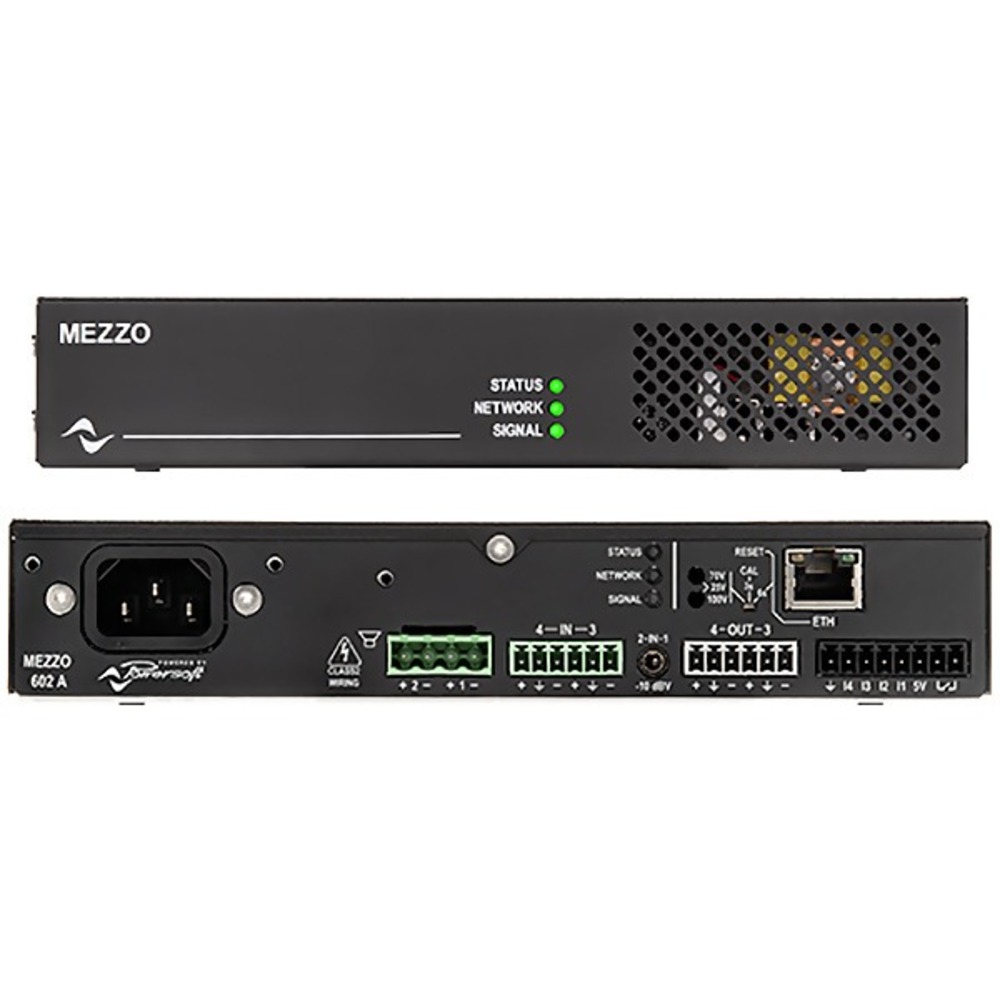 Усилитель трансляционный низкоомный POWERSOFT Mezzo 602 A