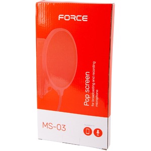 Поп фильтр FORCE MS-03
