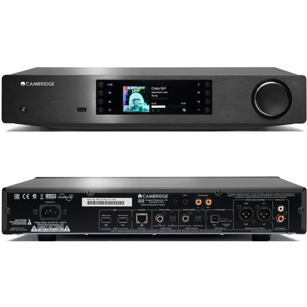 Сетевой плеер Cambridge Audio CXN v2 Lunar Grey