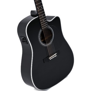 Электроакустическая гитара Sigma DMC-1E-BK
