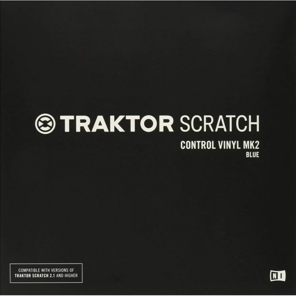 Пластинка Native Instruments Traktor Scratch Pro Control Vinyl Blue Mk2